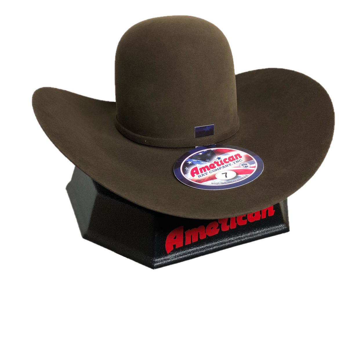 8X STONE GRIZZLY  RESISTOL FELT COWBOY HAT KODIAK – Botas Rojero