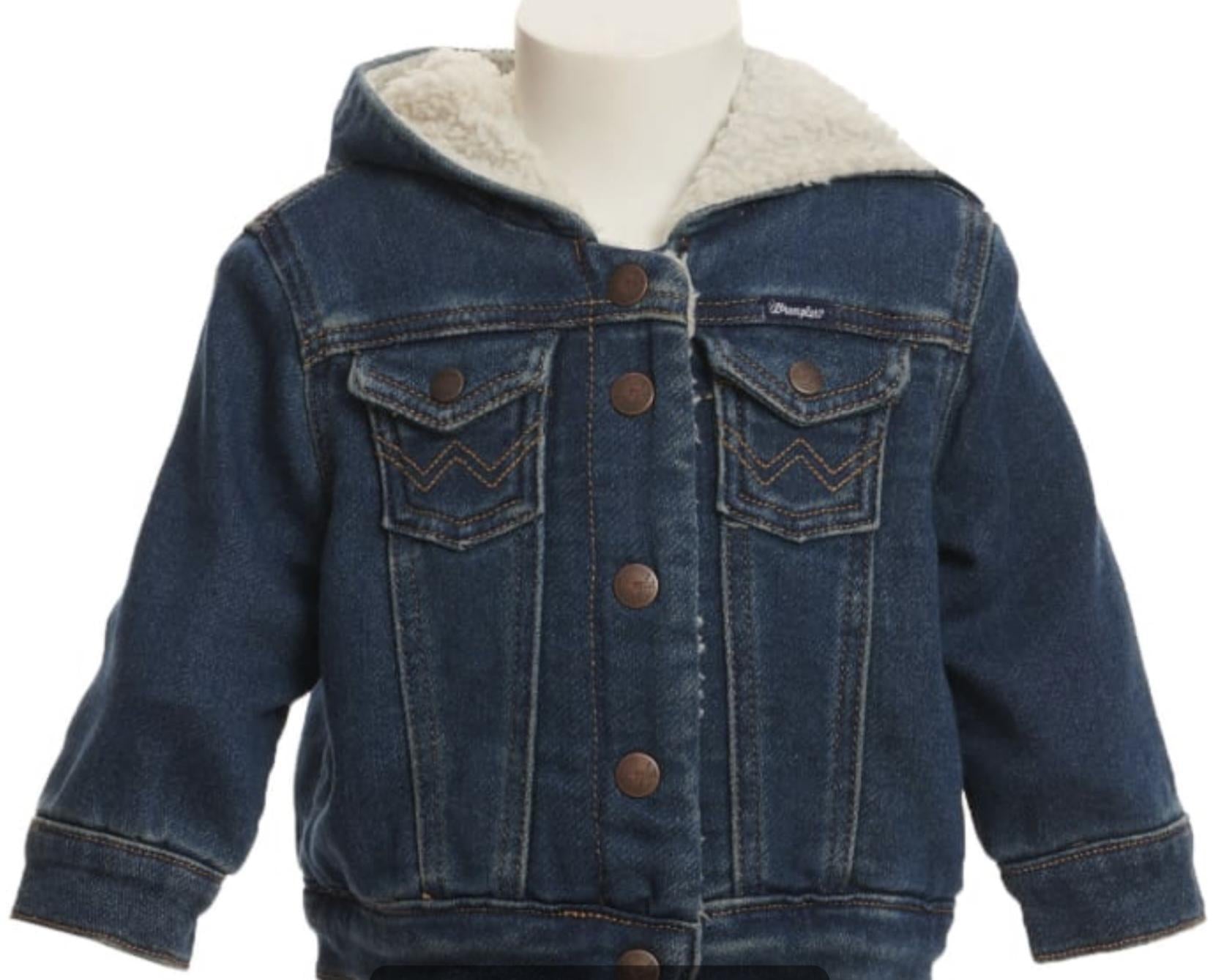 Outlet Kids Lined Denim Vest