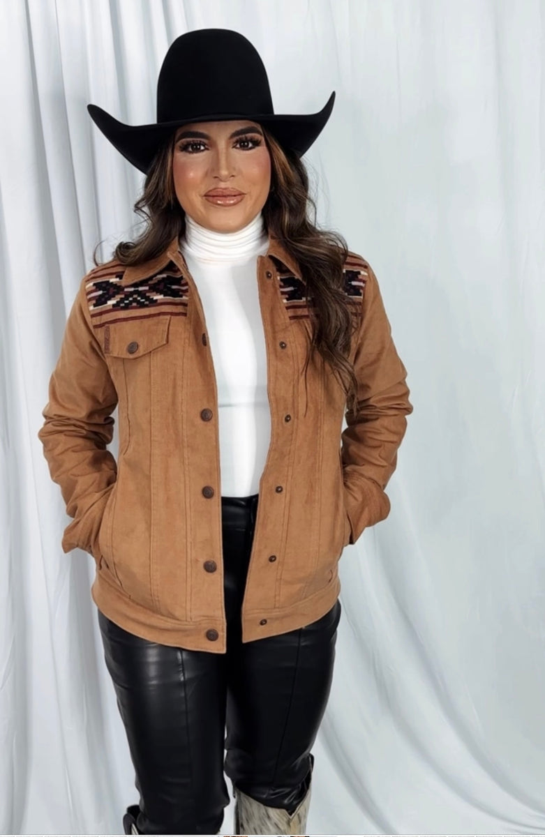 WOMEN’S CORDUROY TRUCKER JACKET MAJ9878006