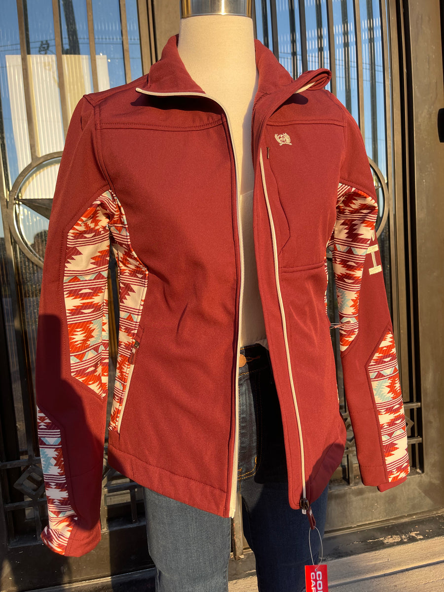 Cinch maroon jacket sale