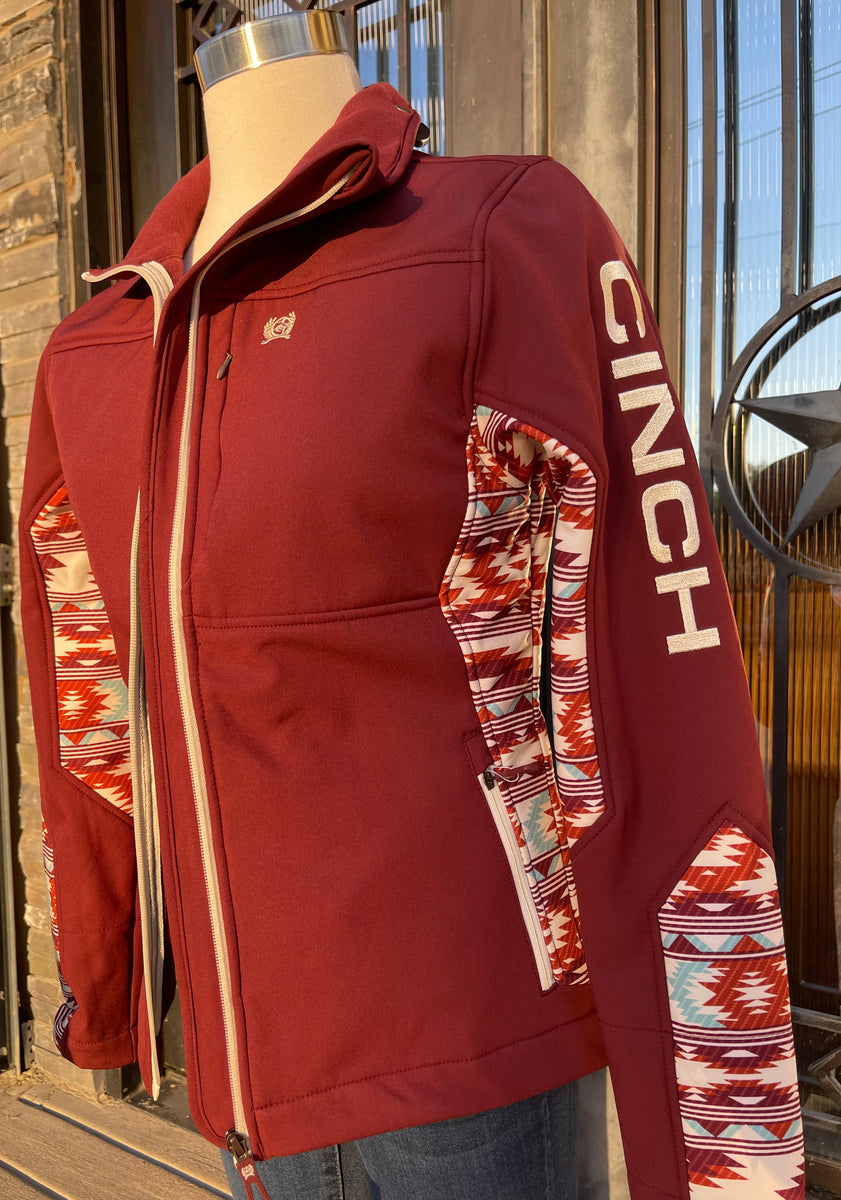 Cinch maroon jacket sale