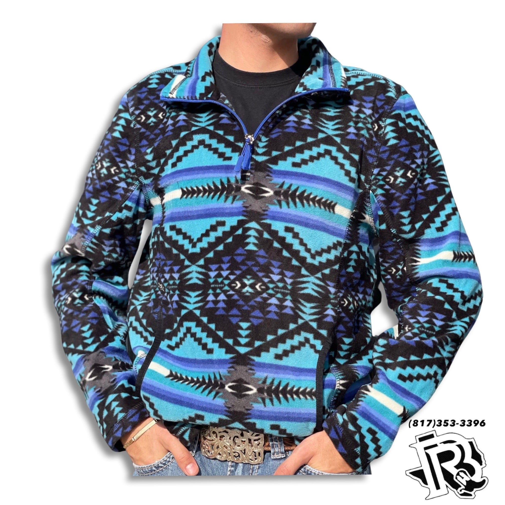 Patogonia mens eyota store L Aztec pullover