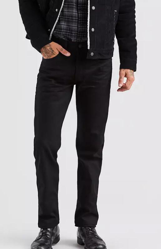 501® ORIGINAL FIT MEN'S JEANS BLACK JEANS | 005010638