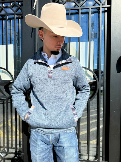 CINCH MENS BLUE PULLOVER |MWK1534006