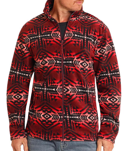 POWDER RIVER OUTFITTERS MEN'S AZTEC FLOUNCE JACKET | DM92C04077