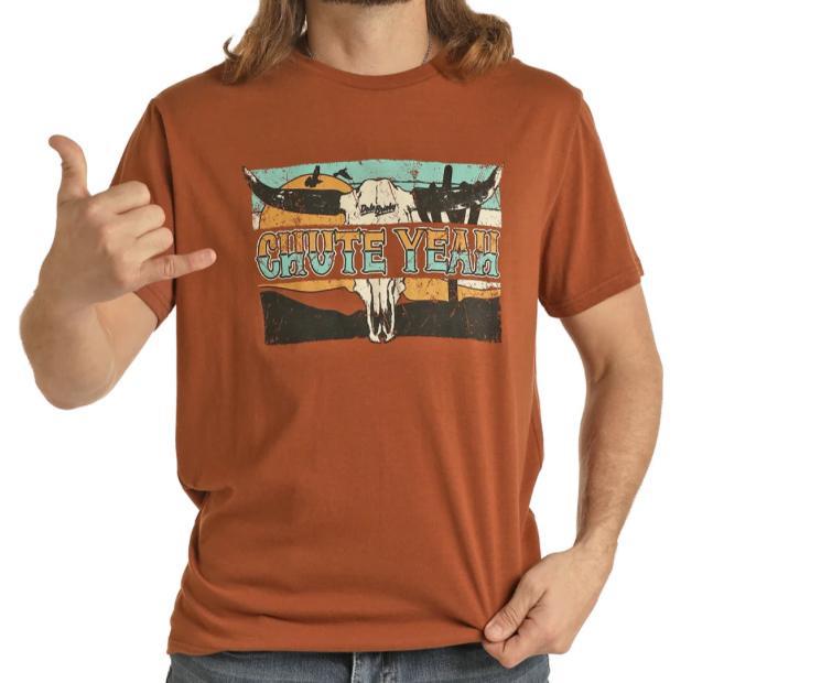 MEN’S DALE GRAPHIC T-SHIRT RUST (RRUT21R06A)