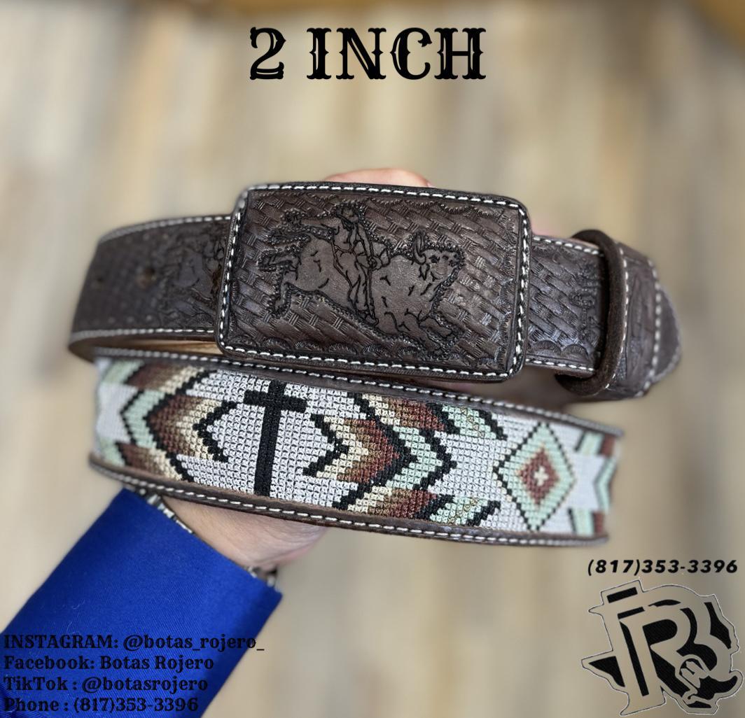 "PAUL"| MENS WESTERN BELT