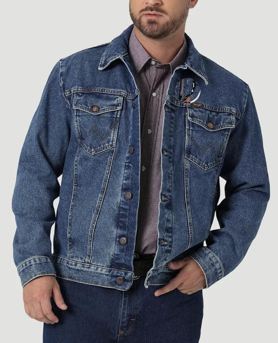 Wrangler Mens Unlined Denim Jacket - | 112335728