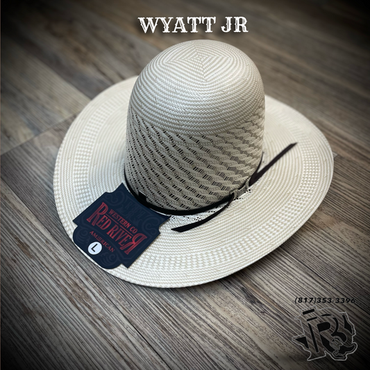 “ WYATT JR “ | RED RIVER WESTERN STRAW HAT