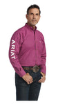 MEN'S ARIAT PRO TEAM TARLETAN CLASSIC LONG SLEEVE IMPERIAL  VIOLET |10039696