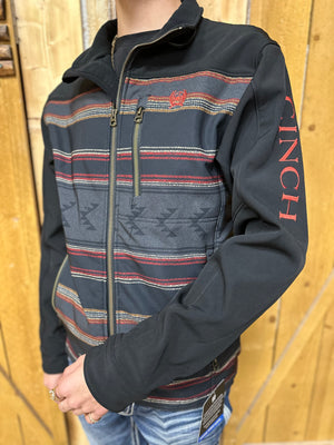 “ Dan  “ | MEN CINCH BLACK RED AZTEC CONCEAL CARRY  JACKET MWJ1538002