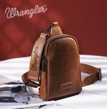 Wrangler Sling Bag/Crossbody/Chest Bag - Light Brown