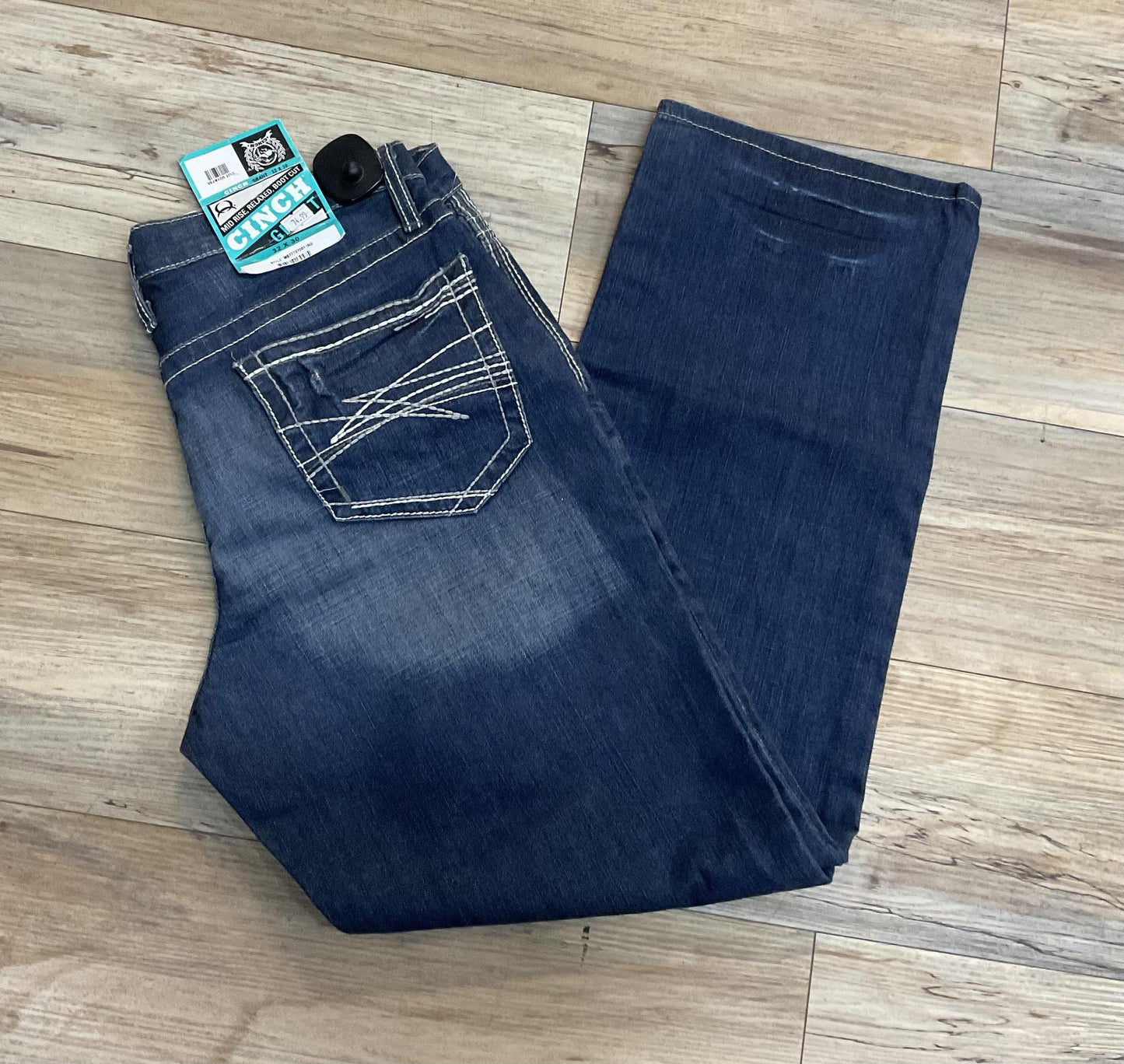 MENS CINCH JEANS MB77737001 GRANT