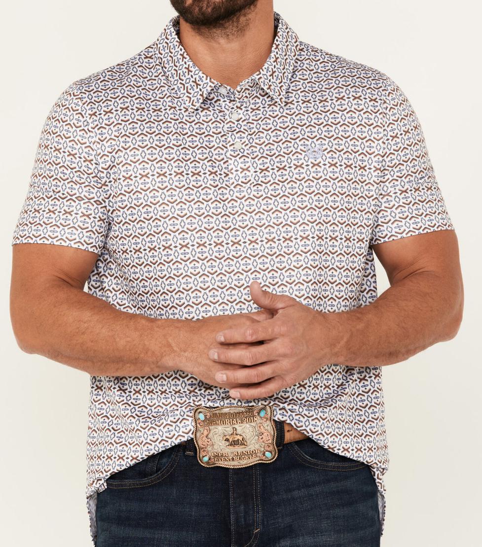 MENS PANHANDLE TAN POLO |TM51T05521