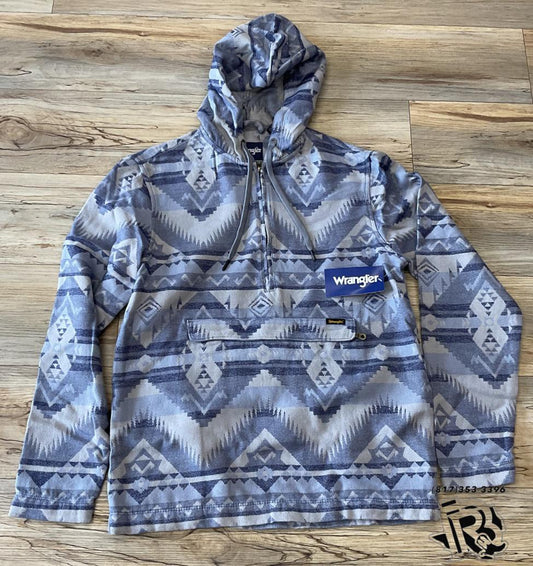 Mens wrangler  ocean cavern hoodie | 11237773