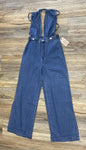 LIA DENIM ROMPER PANTS