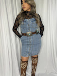 ‘’CASSIE’’ DENIM DRESS