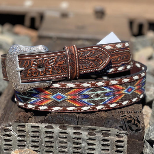 “ Ezequiel “ | MEN WESTERN BELT AZTEC N210002697