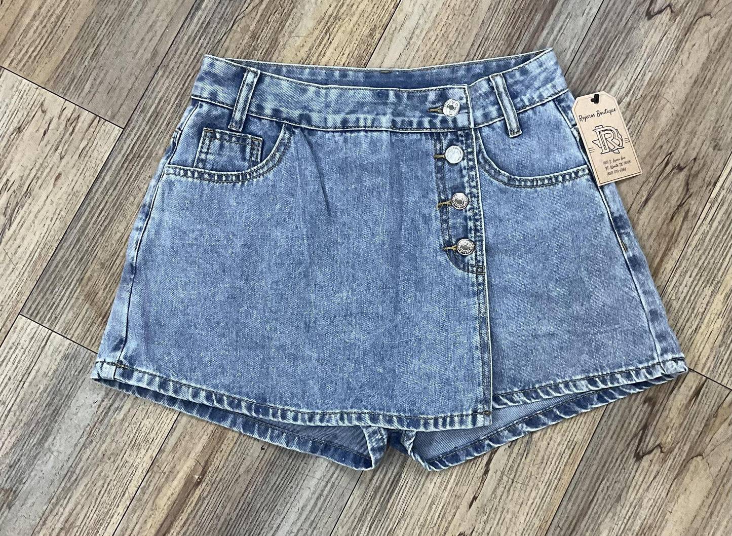 ‘’SANDY’’ DENIM SHORT'S/SKIRT