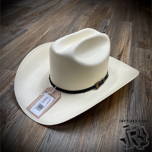 Larry Mahan 15X El Elegante | Ivory straw Hat 3.5 Inch brim