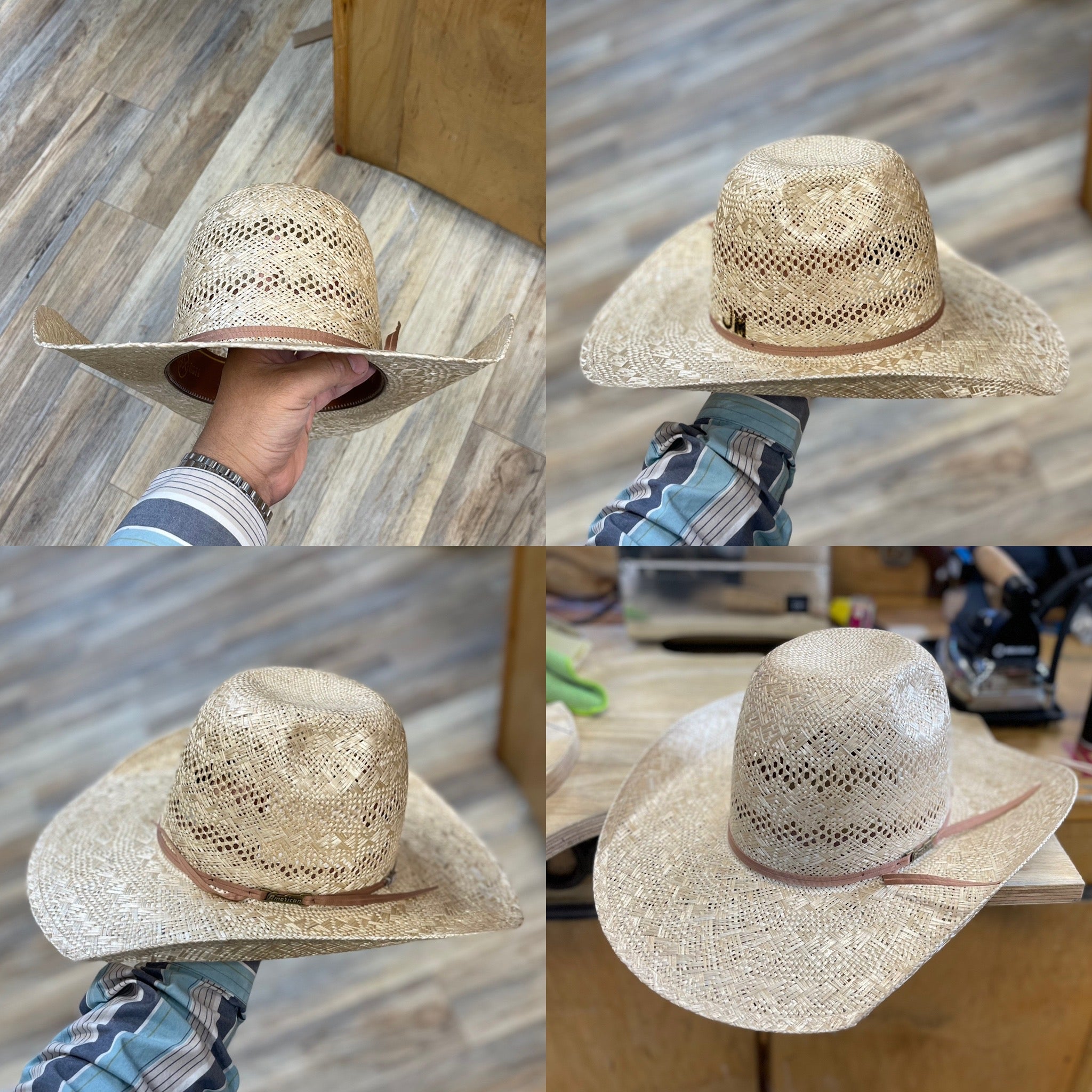 1804 “ | AMERICAN STRAW COWBOY STRAW HAT SISAL – Botas Rojero