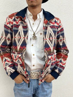 MEN’S AZTEC BOMBER JACKET BM92C01925