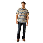 MENS ARIAT HEBASTIAN RETRO SHORT SLEEVE SANDSHELL SHIRT | 10051304