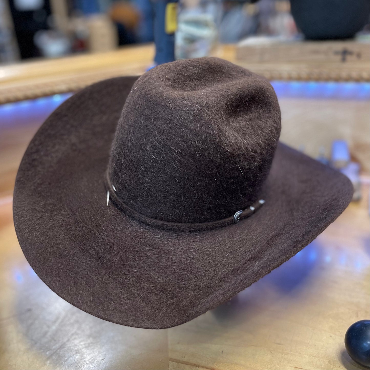 10X GRIZZLY CHOCOLATE  | RODEO KING FELT COWBOY HAT