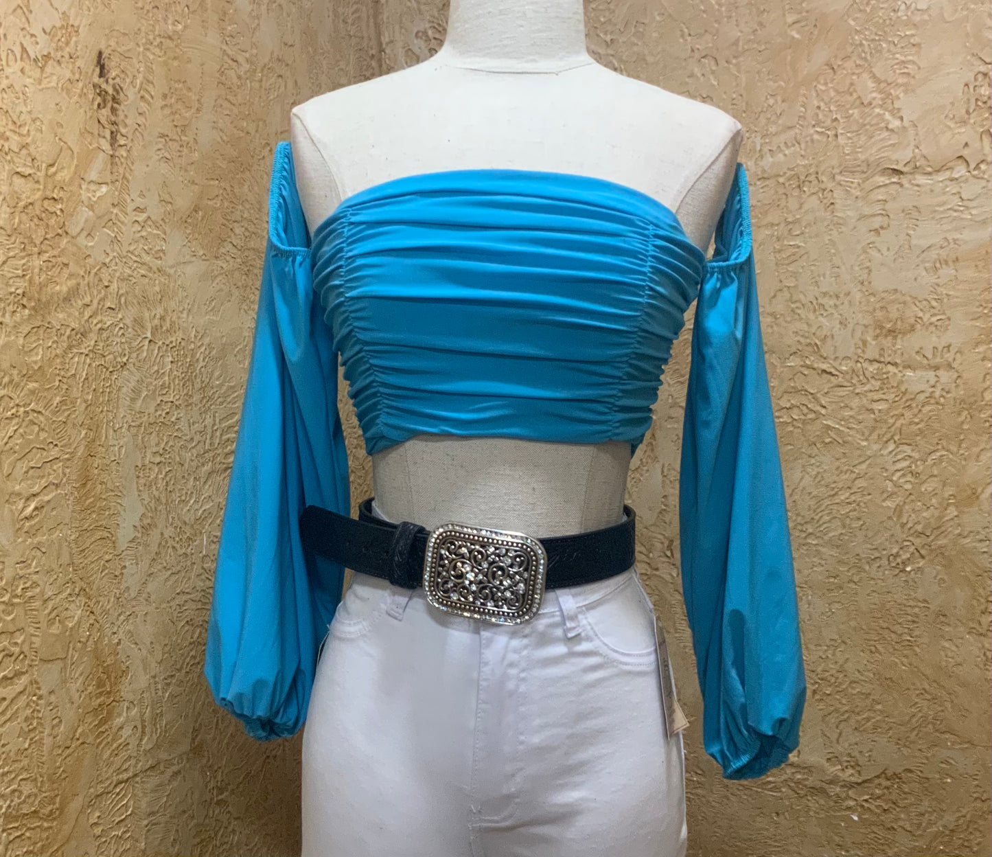 Leli top turquoise