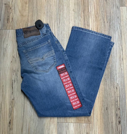 MENS RELAXED STRAIGHT JEANS (MOS7716) RED LABEL