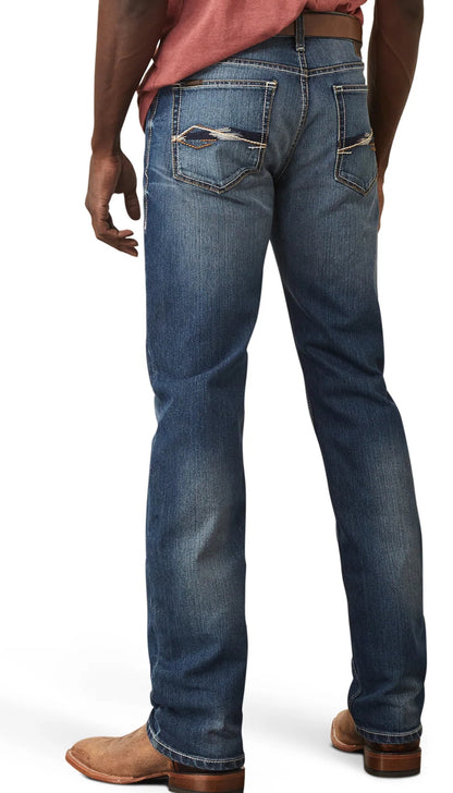 Mens ariat M5 straight fit wash; skyland jean |10044376 M5