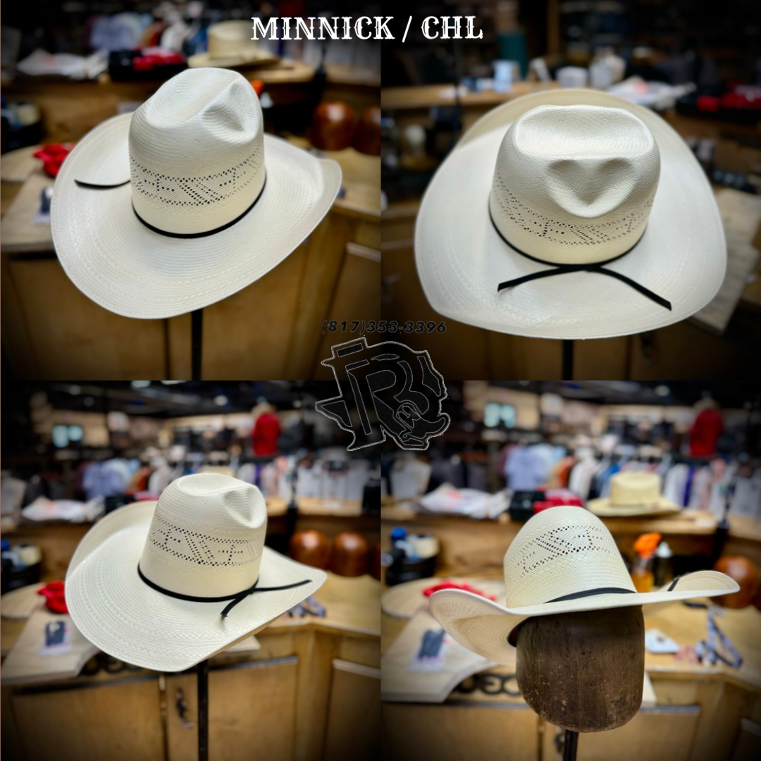 “ CROSS “ | RODEO KING STRAW COWBOY HAT IVORY