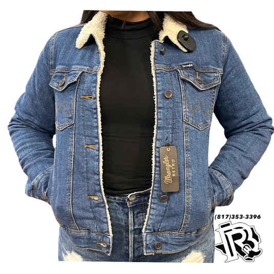 “ Daphne “ | WOMEN WRANGLER DENIUM JACKET BLUE