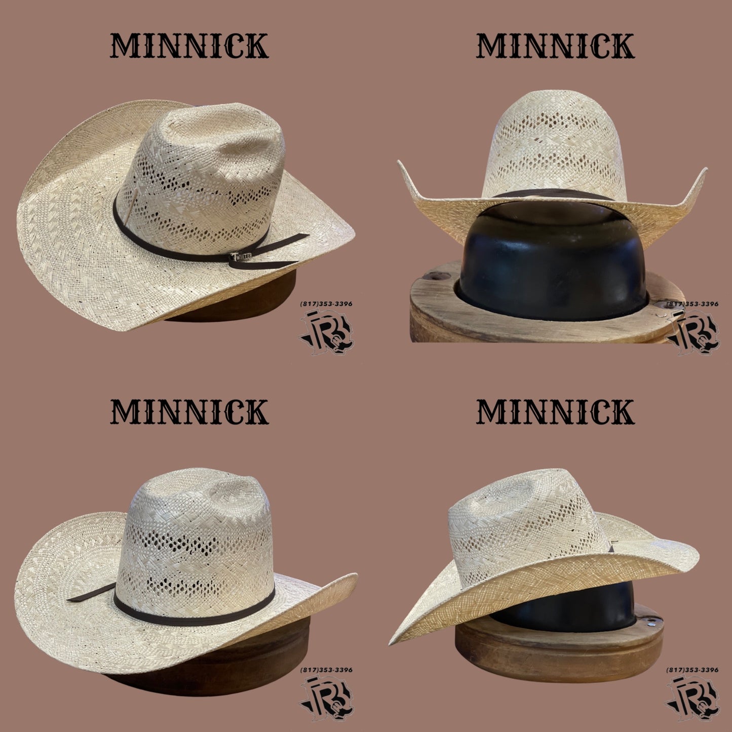 “ Jesse “ | Men Twister Sisal Hat T73179