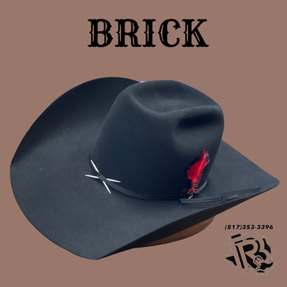 7X BLACK | RESISTOL  CHUTE 5 INCH BRIM