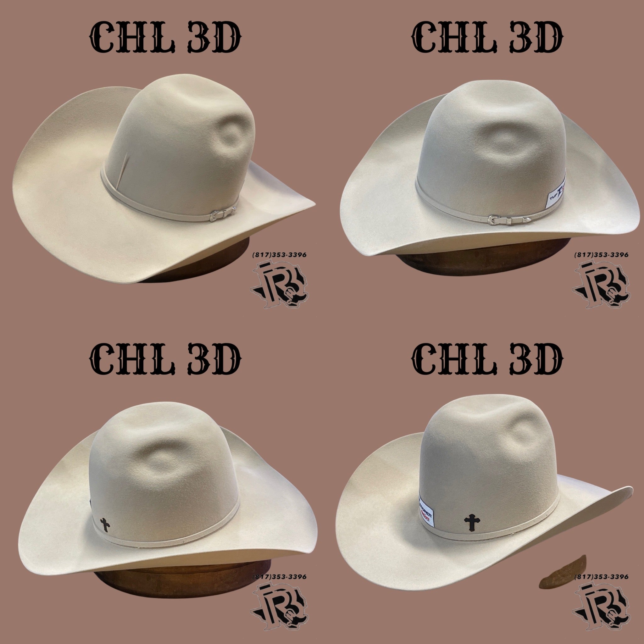 10X BUCKSKIN | RODEO KING FELT COWBOY HAT