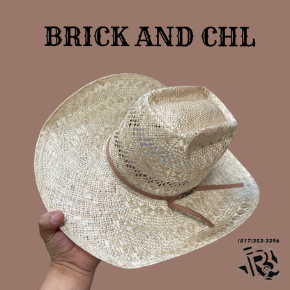 “ 1804 “ | AMERICAN STRAW COWBOY STRAW HAT SISAL