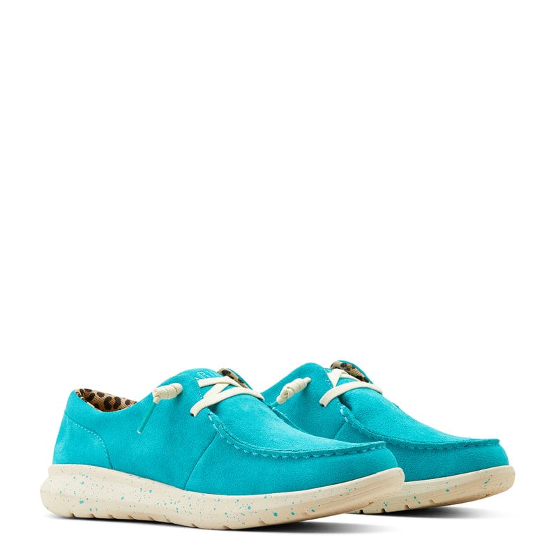 ARIAT WOMEN'S HILO BRIGHTEST TURQUOISE SLIP ON SHOES | 10050971