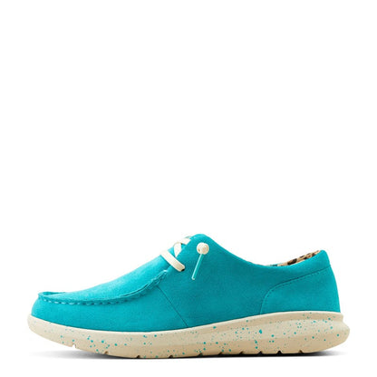 ARIAT WOMEN'S HILO BRIGHTEST TURQUOISE SLIP ON SHOES | 10050971