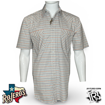 MENS ROCK & ROLL SHORT SLEEVE MULTI COLOR SHIRT | RMN3S03174