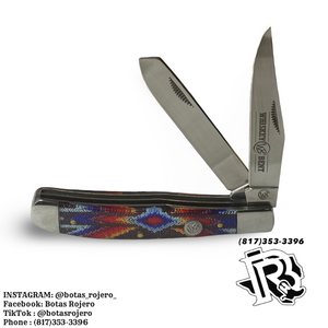 “ Christopher  “ | WHISKEY BENT WESTERN MULTI COLOR  KNIFE (WB11-03)