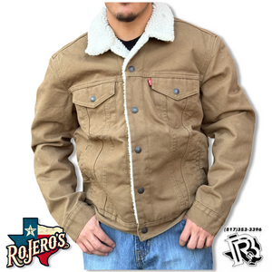 “ KEVIN “ | MENS TAN LEVIS JACKET 163650122