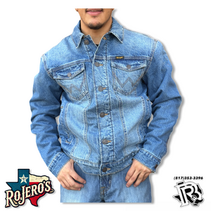 WRANGLER SHERPA LINED DENIM RODEO NIGHT - MENS JACKET | 112353363