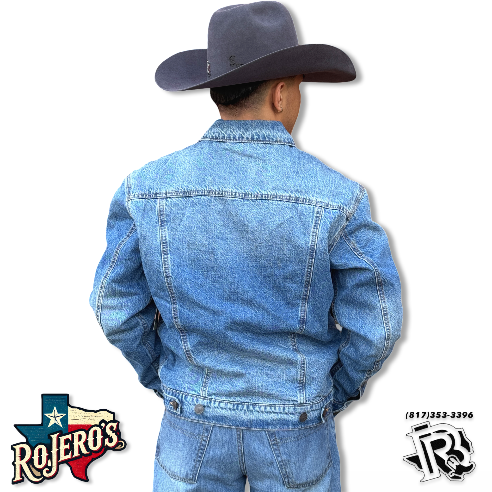 WRANGLER SHERPA LINED DENIM RODEO NIGHT - MENS JACKET | 112353363