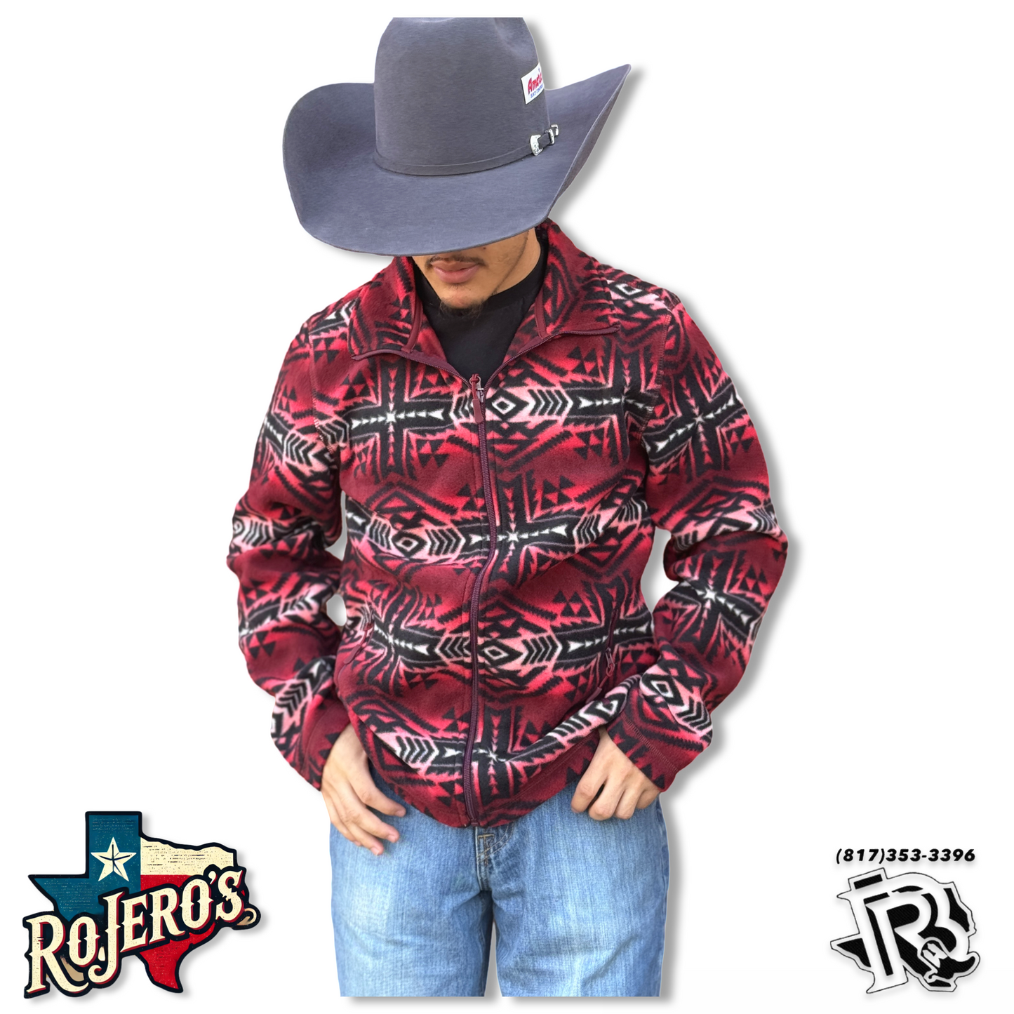 POWDER RIVER OUTFITTERS MEN'S AZTEC FLOUNCE JACKET | DM92C04077