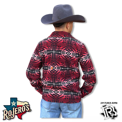 POWDER RIVER OUTFITTERS MEN'S AZTEC FLOUNCE JACKET | DM92C04077