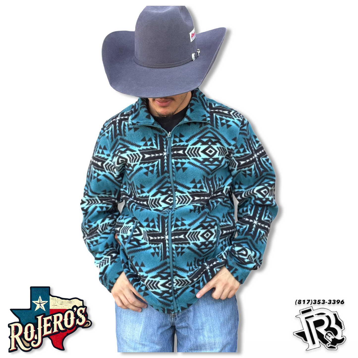 POWDER RIVER OUTFITTERS MEN'S AZTEC FLOUNCE JACKET | DM92C04077