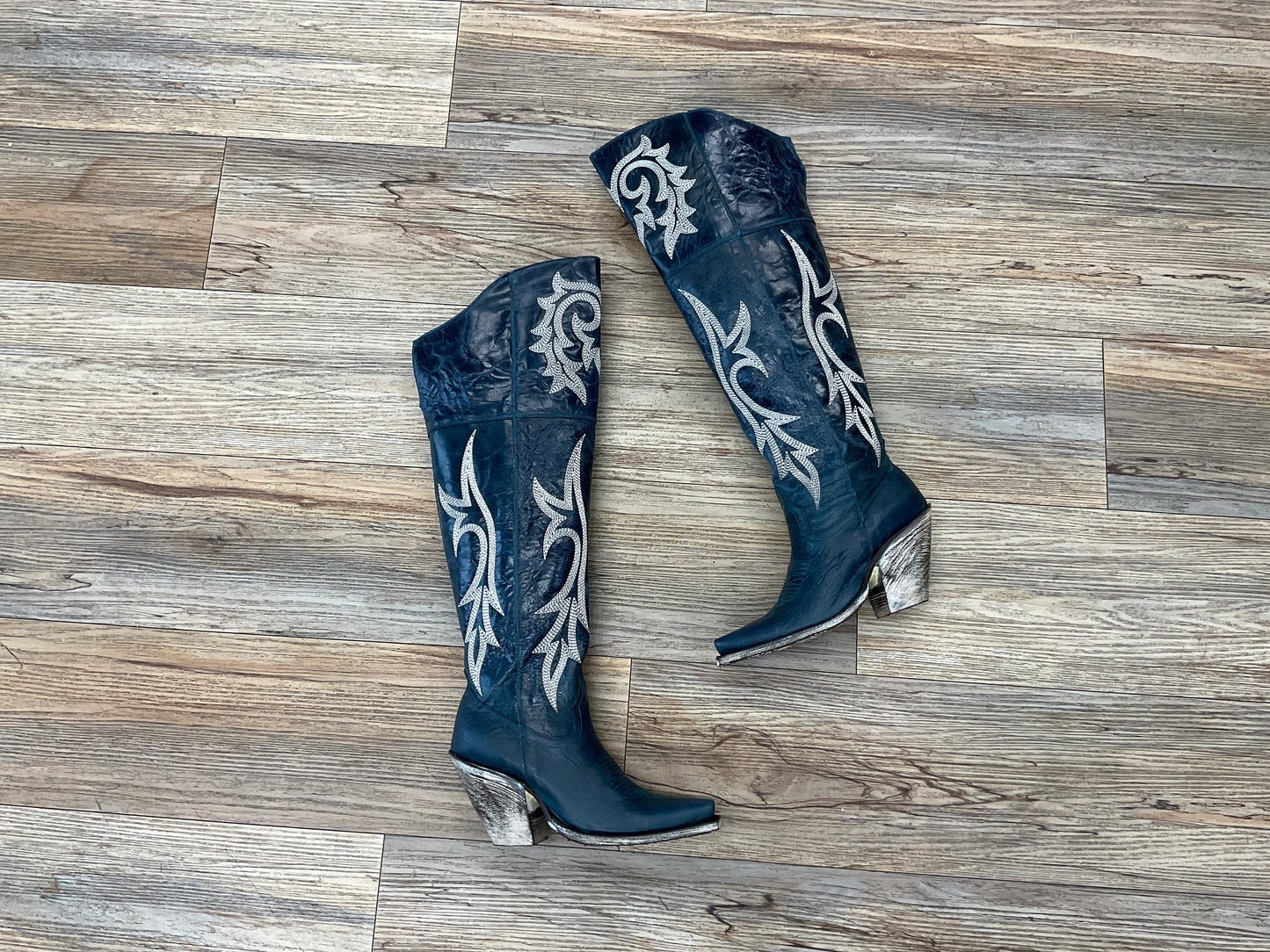 ‘’NICOLE’’ TURQUOISE WESTERN BOOTS