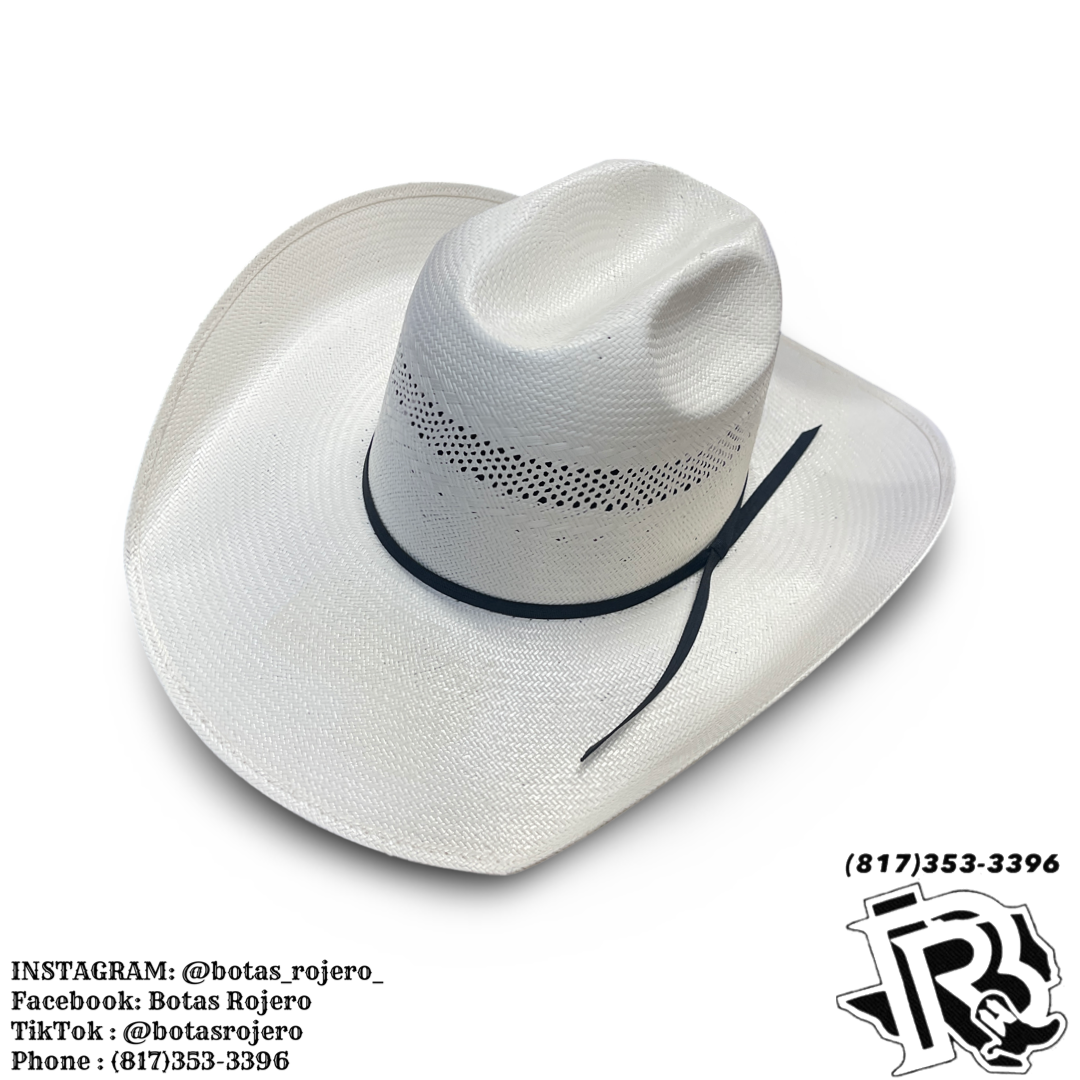 “ Samuel “ | TWISTER 20X COWBOY STRAW HAT IVORY T73140