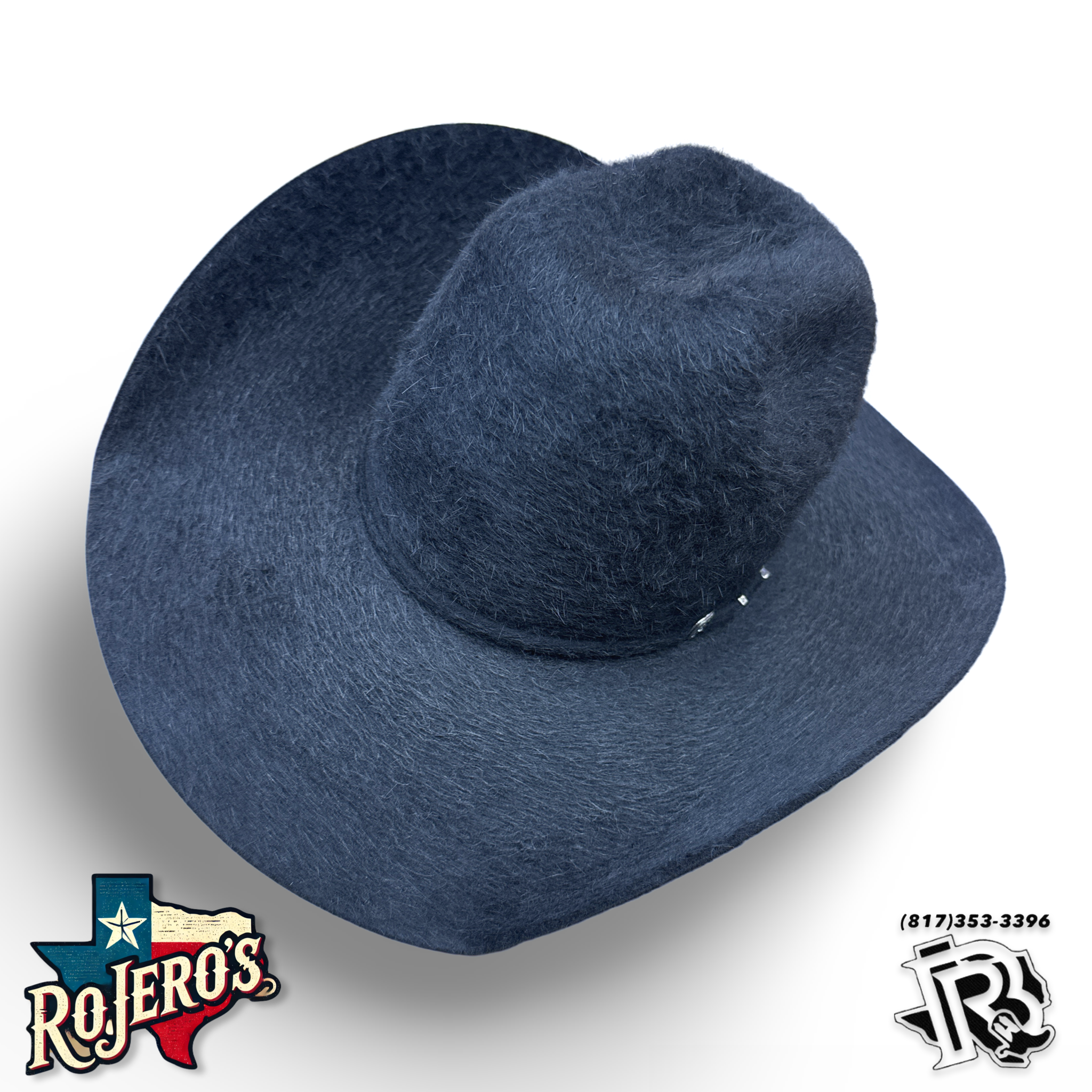 10X GRIZZLY BLACK | RODEO KING FELT COWBOY HAT